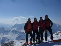 On the top of Piz Boè, March 2011