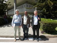 With Carlo Laj at Addis Ababa - 2014