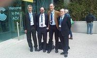 With Guenter Bloeschl, Hubert Savenije and Philip O'Kane, Vienna 2011